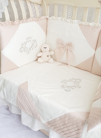 Комплект постельного белья Eco Line Alicia — Персик