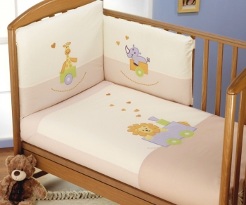 Комплект постельного белья Feretti Sestetto Long Safari (6 предметов) — розовый