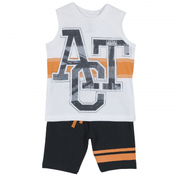 Комплект майка и шорты Chicco, цвет белый