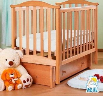 Детская кроватка Кубаньлесстрой Виола АБ 25.3 — . Натуральный