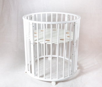 Кроватка-трансформер Farfello 7 в 1 — Белый