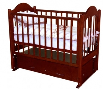 Детская кроватка Можга Кармелина С 656 — . Шоколад