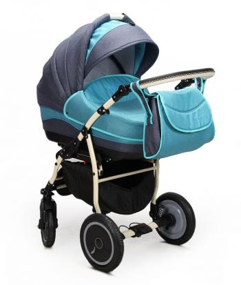 Коляска 3 в 1 Aneco Venezia (материал Лен) —  L-2