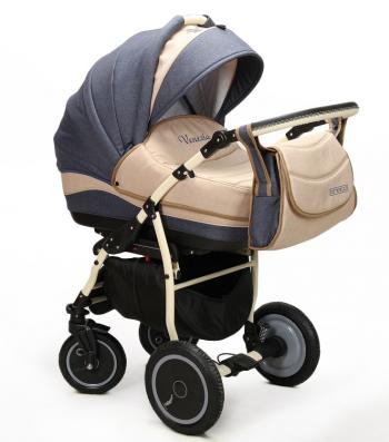 Коляска 3 в 1 Aneco Venezia (материал Лен) —  L-1