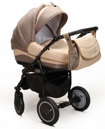 Коляска 3 в 1 Aneco Venezia (материал Лен) —  L-7