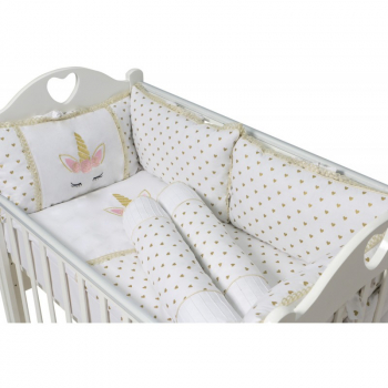 Бортики в кроватку Ma Licorne La Licorne — Dor (золотой)