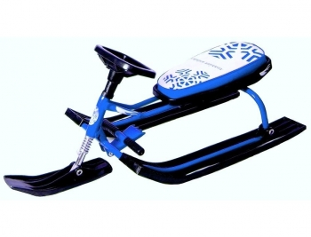 Снегокат Барс Русская Зима — синий