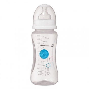 Бутылочка Bebe Confort Evidence Pure серия Maternity PES, сил. соска, регул. поток, 0-12 мес., 270 м