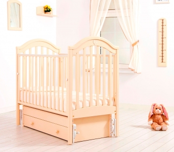 Детская кроватка Gandilyan (Гандылян) Софи маятник —  (слоновая кость)