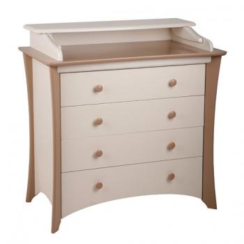 Пеленальный комод Papaloni Luna 650 —  какао+гогль моголь