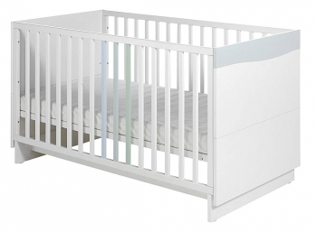 Детская кроватка Geuther Wave — белый/пастель