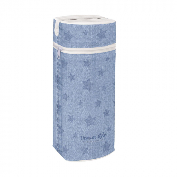 Сумка-термос Ceba Baby Jumbo Denim Style — Stars blue W-005-119-587
