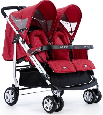 Коляска для двойни Zooper Tango Smart — red