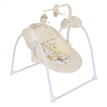 Электрокачели Pituso Marbella — Beige/Бежевый Hippo