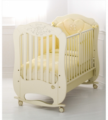 Детская кровать Baby Expert Diamante — крем