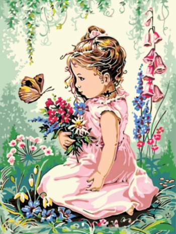 Картина по номерам ТМ Цветной 30х40 на подрамнике, арт. EX — EX5271 Весна пришла