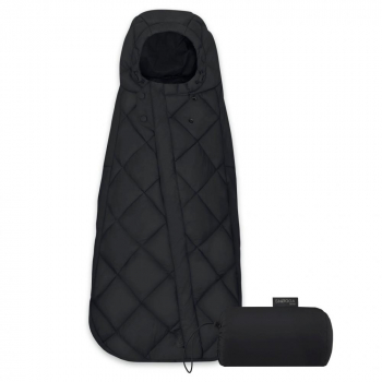 Теплый конверт для автокресла Cybex Snøgga — Deep Black