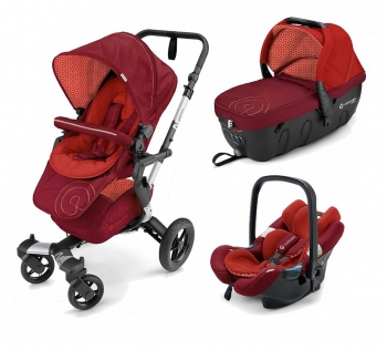 Коляска 3 в 1 Concord Neo Travel Set — Flaming Red