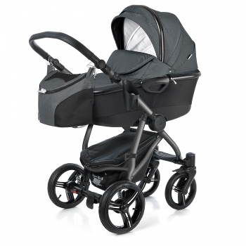 Коляска для новорожденных Esspero Newborn Lux Alu (шасси Graphite) — Onyx
