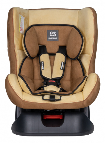Автокресло Farfello GE-B велюр — коричнево-бежевый