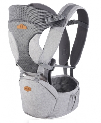 Рюкзак переноска, хипсит Lionelo Lauren — grey