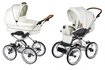 Коляска 2 в 1 Navington Caravel (большие колеса) — Royal Snow
