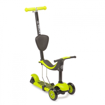 Самокат Happy Baby DUO 2 в 1 — green