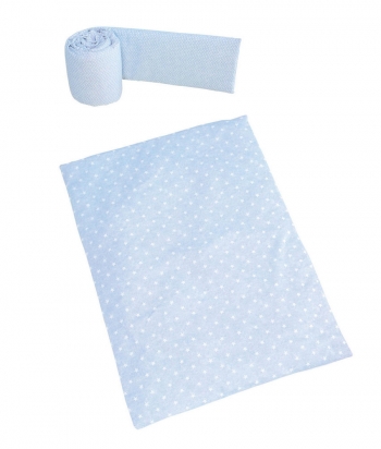 Бортики и покрывало для колыбели Micuna Galaxy TX-1823 — Galaxy Blue