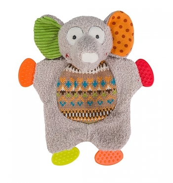 Игрушка с прорезывателем BabyOno — Слоник