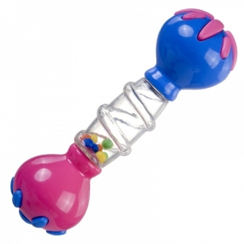 Погремушка Canpol "Гантель" арт. 2/888, 3+ мес. — синий