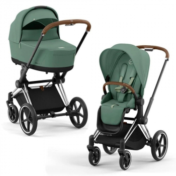 Коляска 2 в 1 Cybex Priam IV (шасси Chrome Brown)