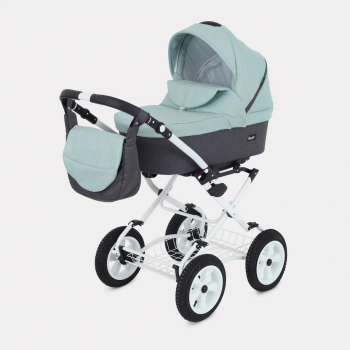 Коляска 2 в 1 RANT DREAM Classic — 04 серый-мятный