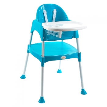 Стульчик для кормления 2 в 1 Funkids "Eat And Play" — Синий