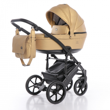 Коляска 2 в 1 TAKO CORONA ECCO — TCE-02 кожа бежевая