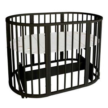 Детская кроватка Indigo "Simple" 7в1 (маятник) — венге