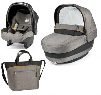 Набор 3 в 1 Peg Perego Set Modular Elite (без шасси) — Luxe Grey