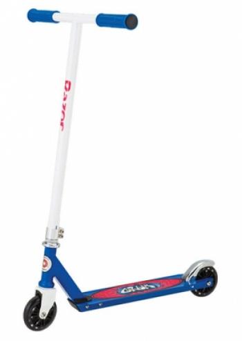 Самокат Razor Grom — бело-синий