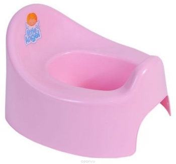 Горшок детский Little Angel "I m" — розовый