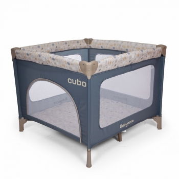 Манеж Baby Care CUBO — Синий (Blue)