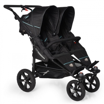 Прогулочная коляска для двойни TFK Twin Trail 2019 — Tap Shoe T-TWT-19-310