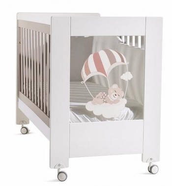 Детская кроватка Feretti "Fabienne et Mathieu" — Bianco/Tortora