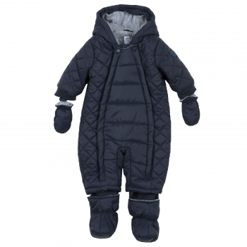 Комбинезон утепленный Chicco для мальчиков и девочек, цвет тёмно-синий — Темно-синий, р.62