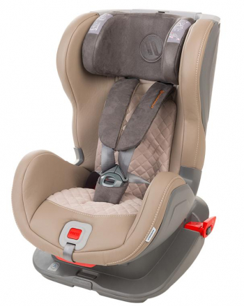 Автокресло Avionaut GLIDER ROYAL ISOFIX — Бежево-Серый кожа
