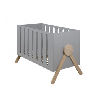 Детская кроватка Micuna Swing Relax — Grey/Water wood