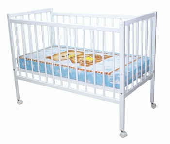 Детская кроватка Farfello Колибри - Мини ЛК — белый