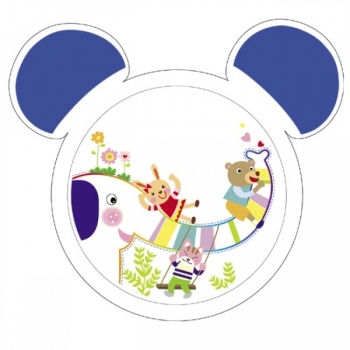 Миска пластиковая с ушками Canpol арт. 4/415, 4+ мес. — синий