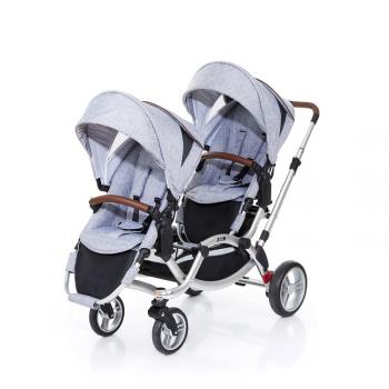 Коляска для двойни FD-Design Zoom — graphite grey