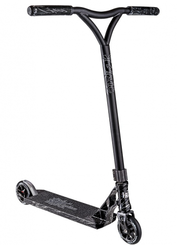 Трюковой самокат Grit Mayhem — черный-серебро