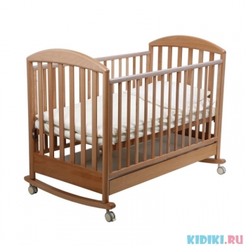 Детская кроватка Papaloni (Папалони) Джованни 120х60 — светлый орех