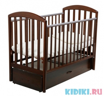 Детская кроватка Papaloni (Папалони) Джованни 120х60 — шоколад